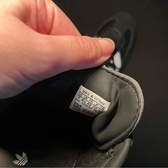 Adidas Samba Black and White Sneakers - Picture 5 of 8